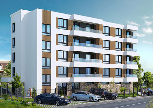 3D визуализация на сградата